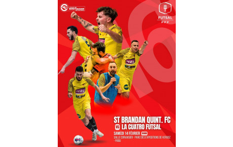 Futsal Coupe de France :  J -1 avant le match des 16èmes de finale